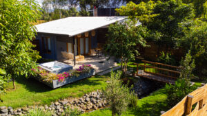 cabaña turpial amarillo foto area completa.