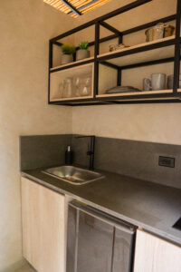 cabaña turpial amarillo foto cocina espacio