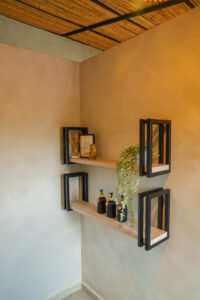 cabaña turpial amarillo foto baño detalles