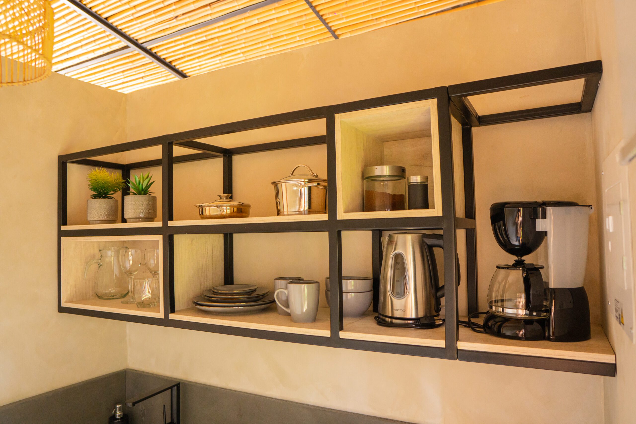 cabaña turpial amarillo foto cocina